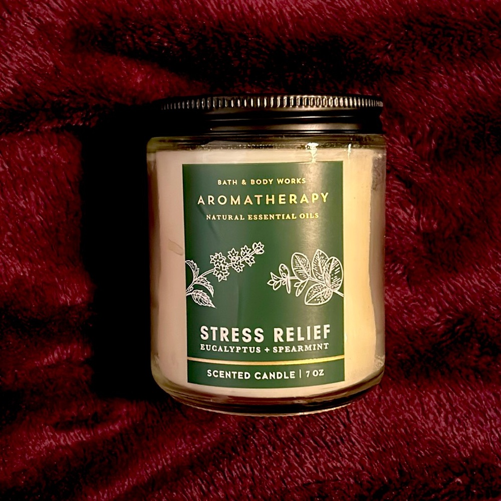 Bath and Bodyworks Stress Relief Candle